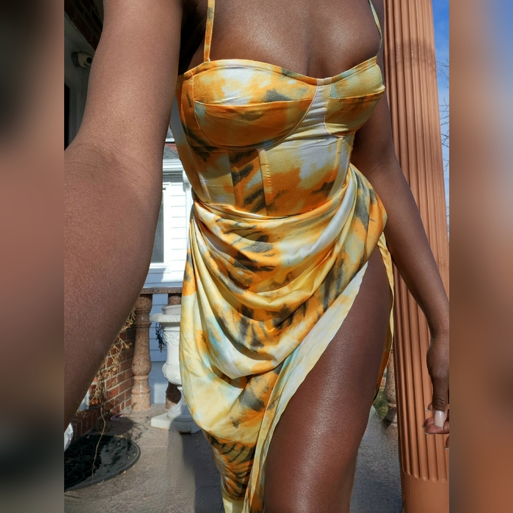 🍊Orange Tie Dye Co ord Set